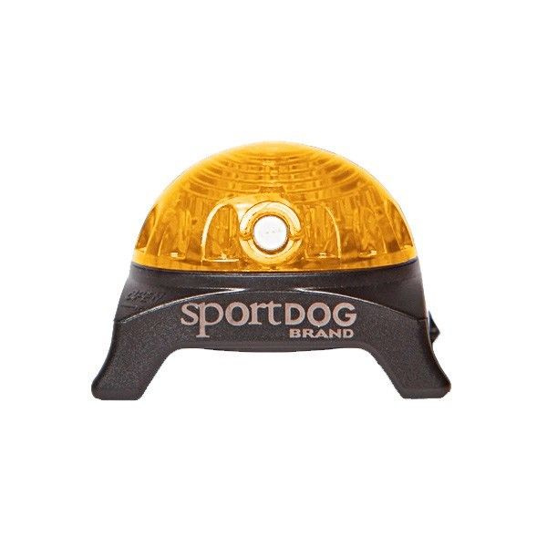 SportDOG Yellow LED Locator Beacon Dog Collar - Track Your Dog Safely On Hunts, Hikes & Night Walks