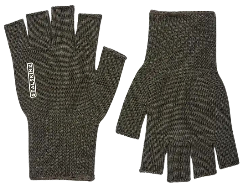 Kjøp Thornham Merino Fingerless Glove Black