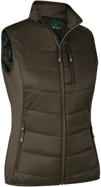 Deerhunter Lady Heat Padded Waistcoat Wood