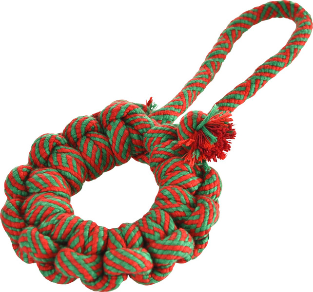 X Mas Rope Pattern Companion X'mas Rope Wreath 16x29 cm | Widforss