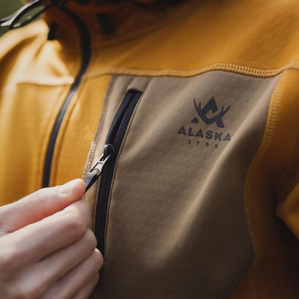 Köp M's Sniper Powerfleece Hoodie Orange