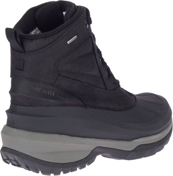 Merrell M's Thermo Slush Mid Shell WP Black | Widforss