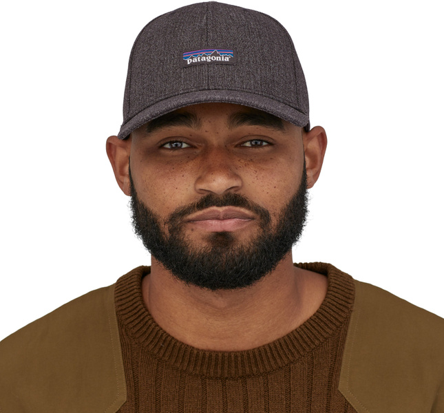 Patagonia Tin Shed Hat P-6 Logo Ink Black | Widforss