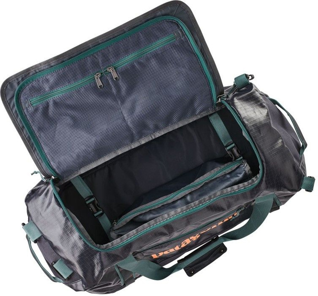 patagonia black hole 60l duffel smolder blue 45L/Smolder Made in a Fair Trade Certified factory Patagonia Black Hole Duffel -