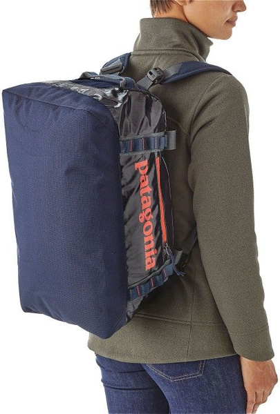 paintbrush red patagonia black hole 40L Duffel Smolder Blue/Amanita and when empty Black Hole Duffel 45L Paintbrush