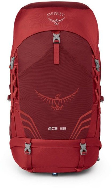 Osprey Ace 38 Kinderrucksack – Mit Verstellbarem Rückensystem (über 10 Cm), AirSpeed-Belüftung, Inkl. Regenschutz – Für Abenteuer In Der Natur