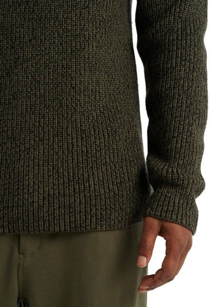 Kjøp M's Hillock Funnel Neck Sweater Loden/Black - https://www.widforss.no