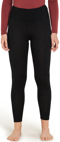 Icebreaker W's Merino 260 Tech High Rise Leggings Black | Widforss