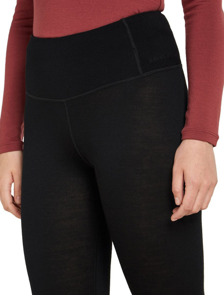新品icebreaker 260 Tech Leggings WS Icebreaker W's Merino 260 Tech High Rise Leggings Black | Widforss
