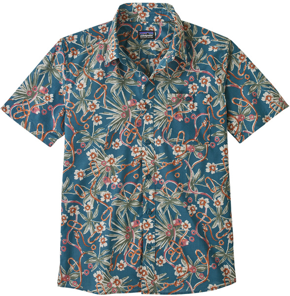 M's Go To Shirt Dirt Bags Multi Abalone Blue | Milrab.no