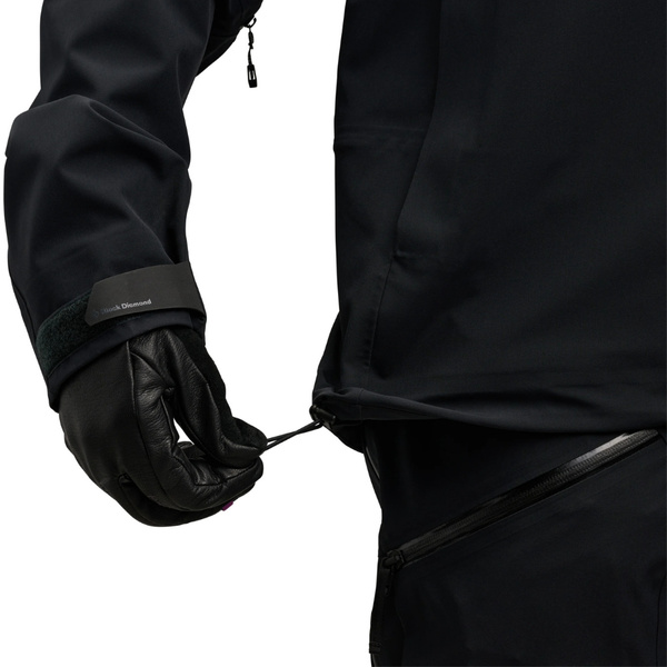 Black Diamond M's Recon Stretch Ski Shell Black | Widforss