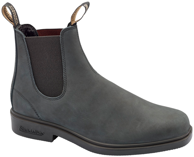 Kjøp 1308 Dress Chiseled Toe Boot Rustic Unisex Black https