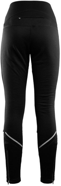 Aclima W's WoolShell Sport Tights Jet Black | Milrab.no