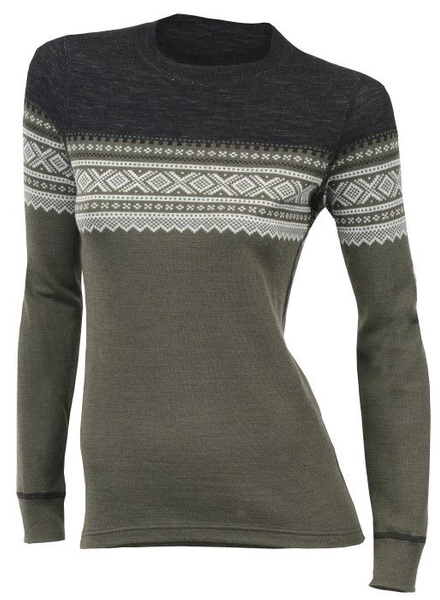 Kjøp Aclima DesignWool MARIUS Crew Neck Woman Nordmarka - https  