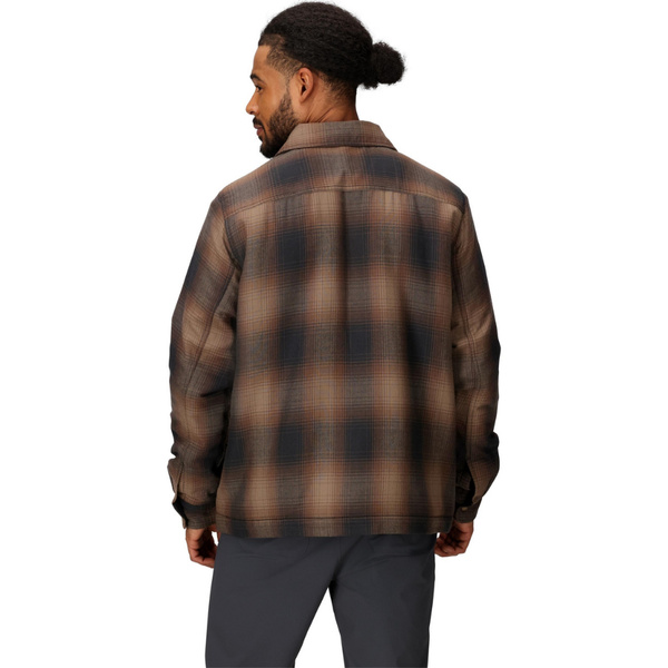 Marmot M's Ridgefield Sherpa Flannel Shirt Jacket Black | Widforss