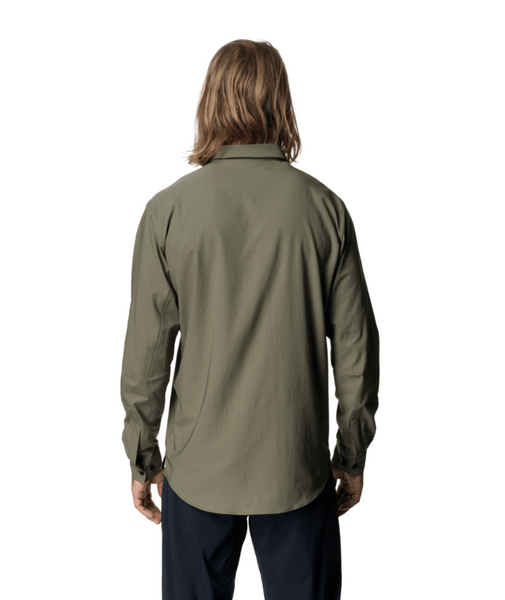 Houdini M's Longsleeve Shirt Sage Green | Widforss