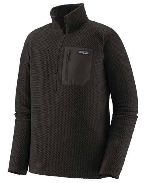 M's R1 Air Zip Neck Black | Milrab.se