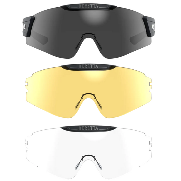 Beretta - InterMask Eyeglasses - Fume' & Neutral & Yellow