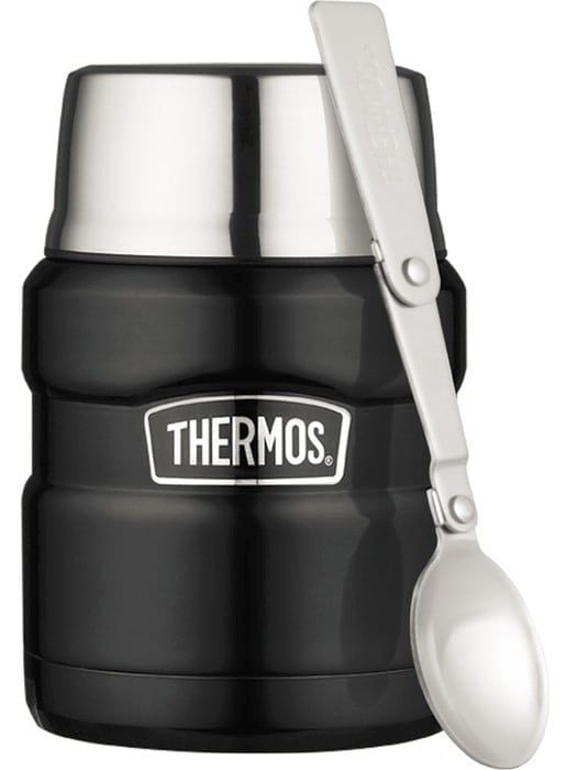 Thermos King Food Jar 0.5L Matte Black