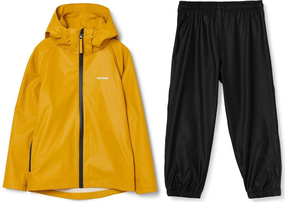 Tretorn Kids Packable Rainset Harvest