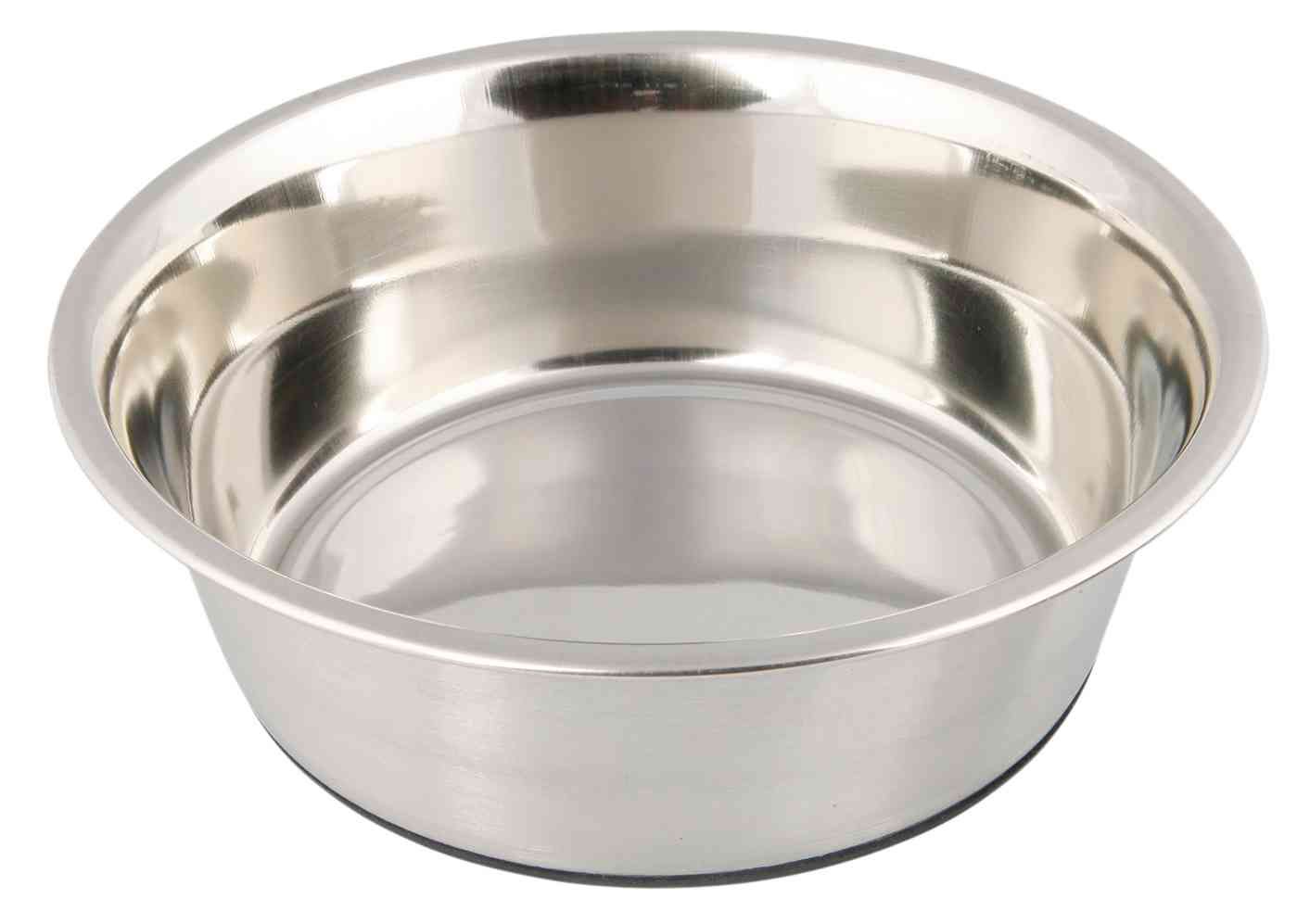 Trixie matskål Rustfri Gummi Antiskli 1 L 17 cm