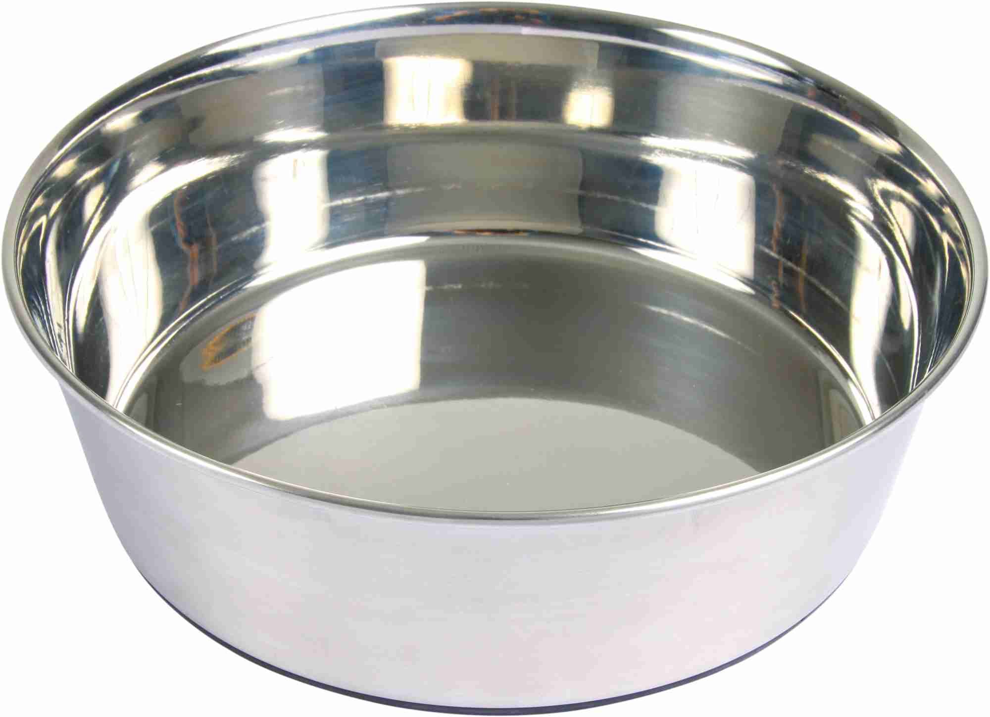 Trixie matskål Rostfri Gummibas Antiglid 0.5 L 14 cm