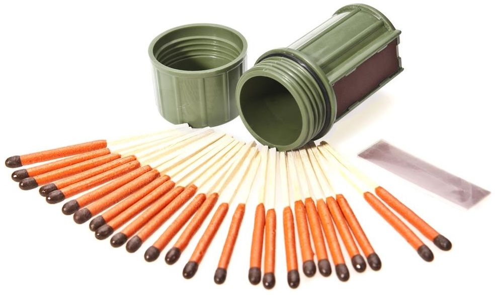 UCO UCO Hurricane Match Kit tulitikut, 25 kpl