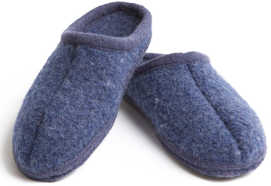 Ulle Original Dam Ulltofflor Denim