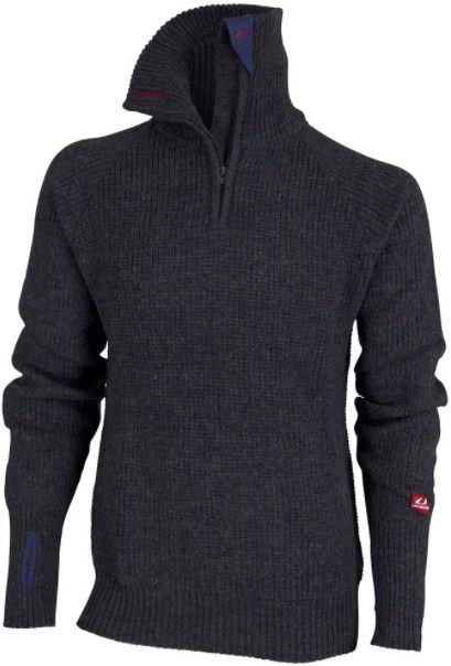 Ulvang Rav Sweater W/Zip Charcoal Melange