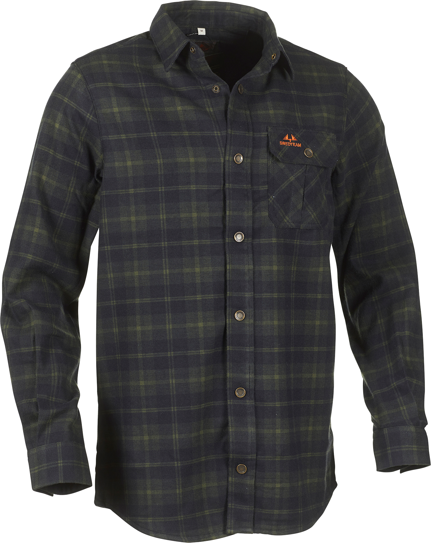 Swedteam Crest Shirt vuorillinen paita, Forest Green