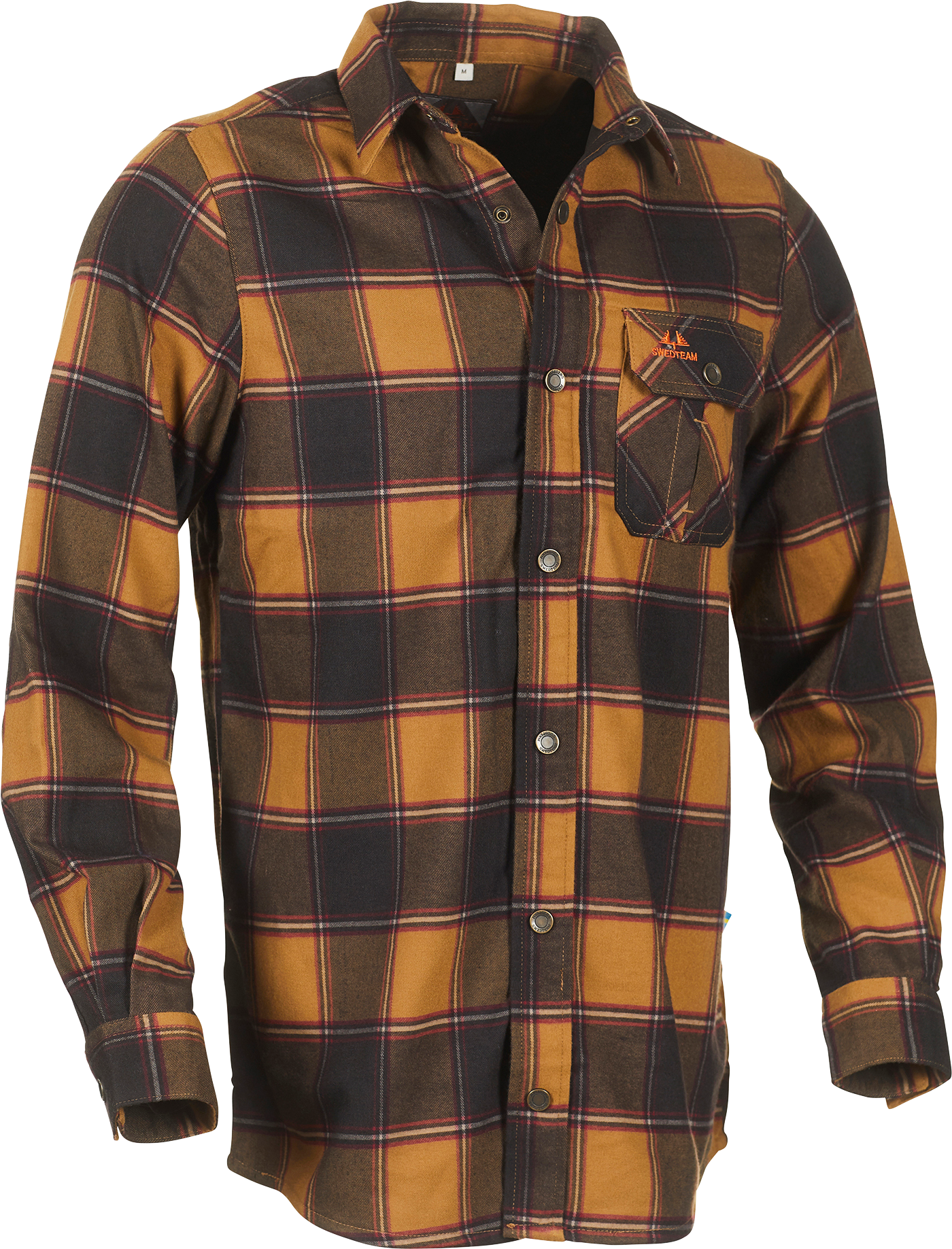 Swedteam Crest Shirt vuorillinen paita, Dark Sand