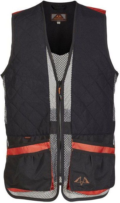 Swedteam Ultra Shooting Vest liivi, musta