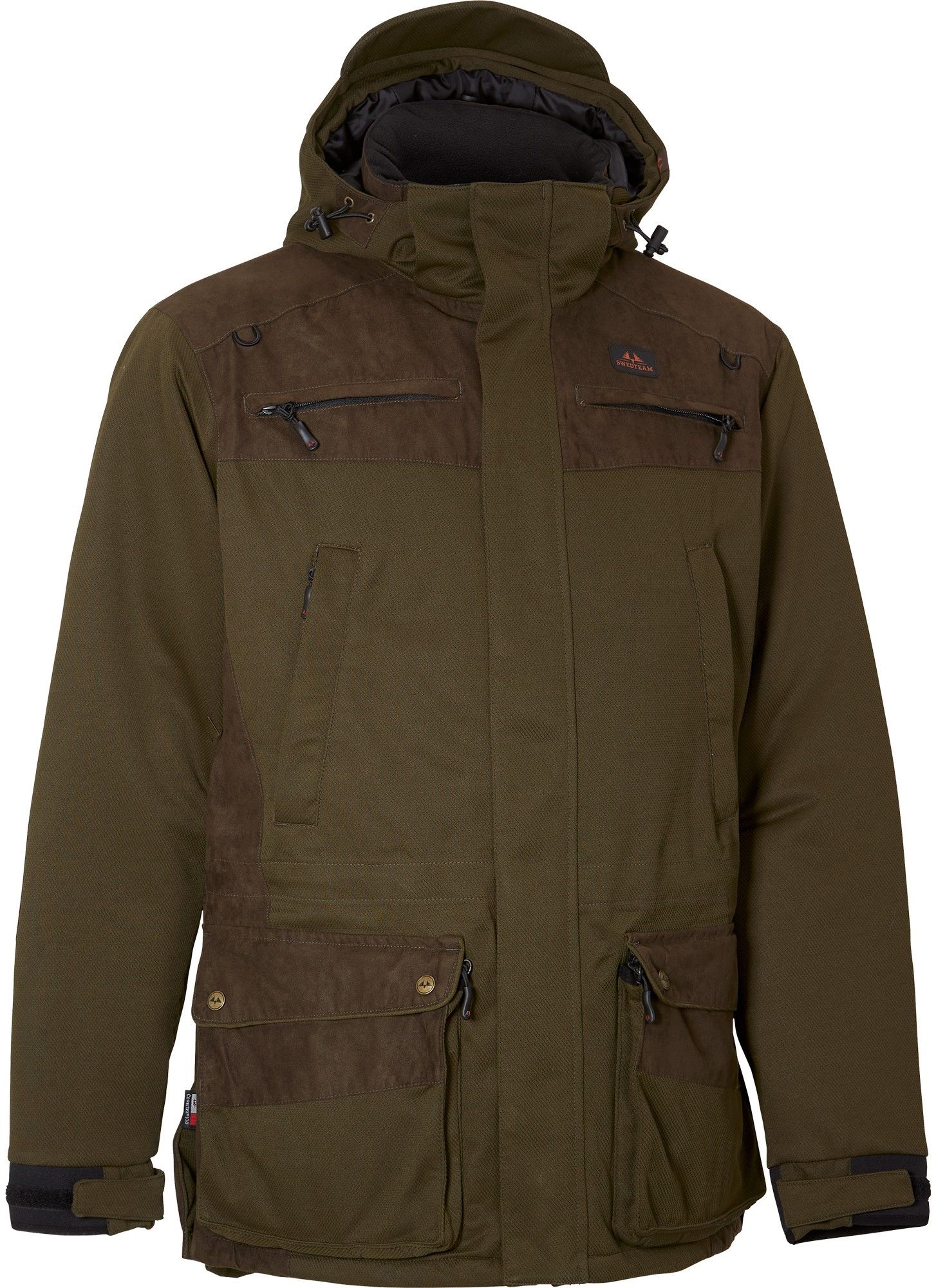 Swedteam Crest Booster Classic Jacket metsästystakki, Olive Green