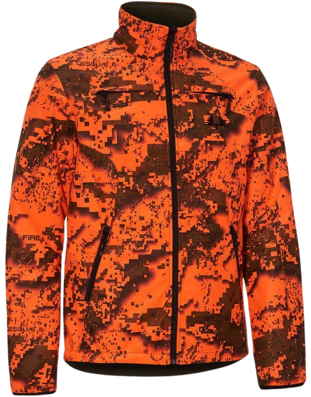 Swedteam Ridge Pro Reversible RE-ECO Hunting Jacket kääntötakki, Desolve Fire