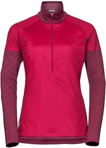 Vaude W's Bormio Halfzip II Red