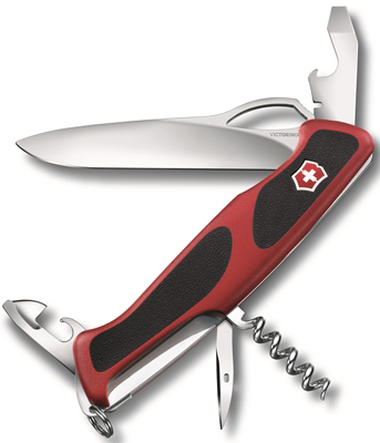 Victorinox RangerGrip 61 monitoimiveitsi, punainen/musta