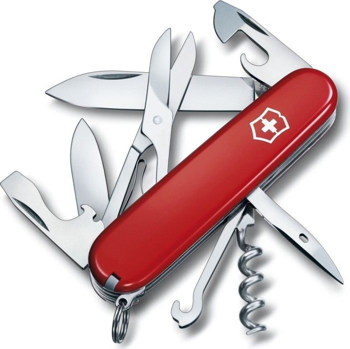 Victorinox Fickkniv Climber Original Swiss Army 91 Mm R&ouml;d
