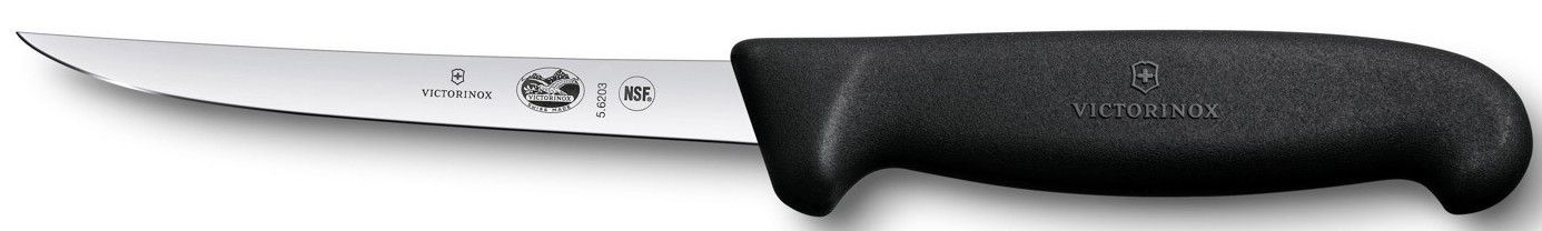 Victorinox -perkuuveitsi, 15cm, Fibrox-kahva, kapea terä