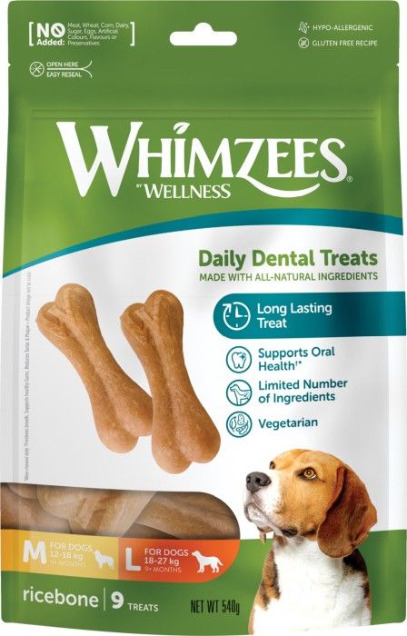 Whimzees Ricebone L 9 pcs 540 g