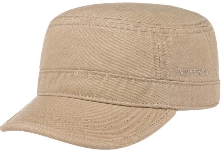 Stetson Army Cap Cotton Sand