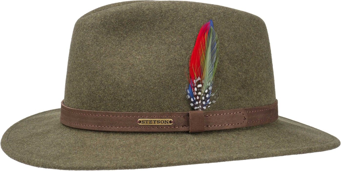 Stetson Traveller Woolfelt Mix Moss Mix