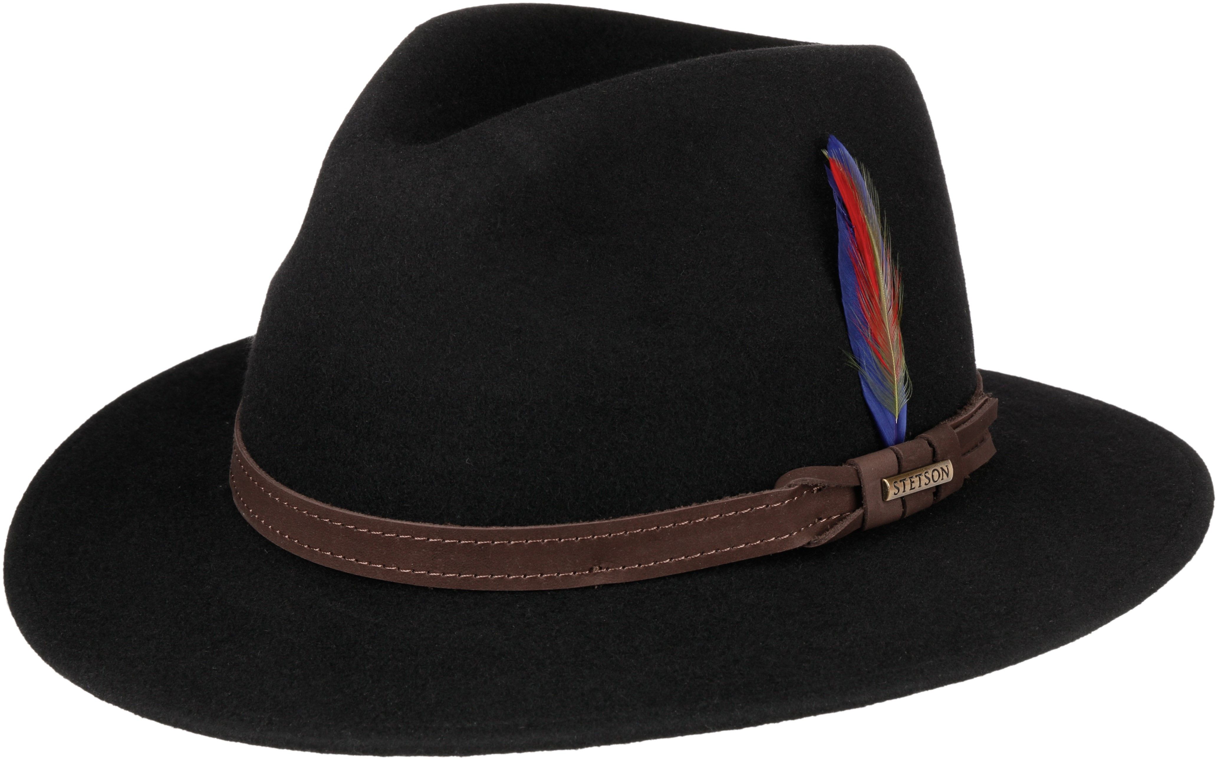 Stetson Traveller Woolfelt Black