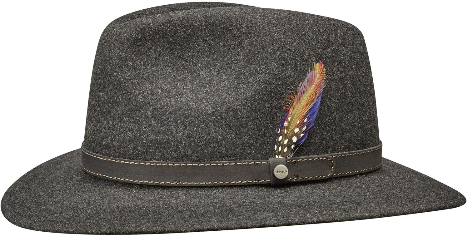 Stetson Traveller Woolfelt Mix Black