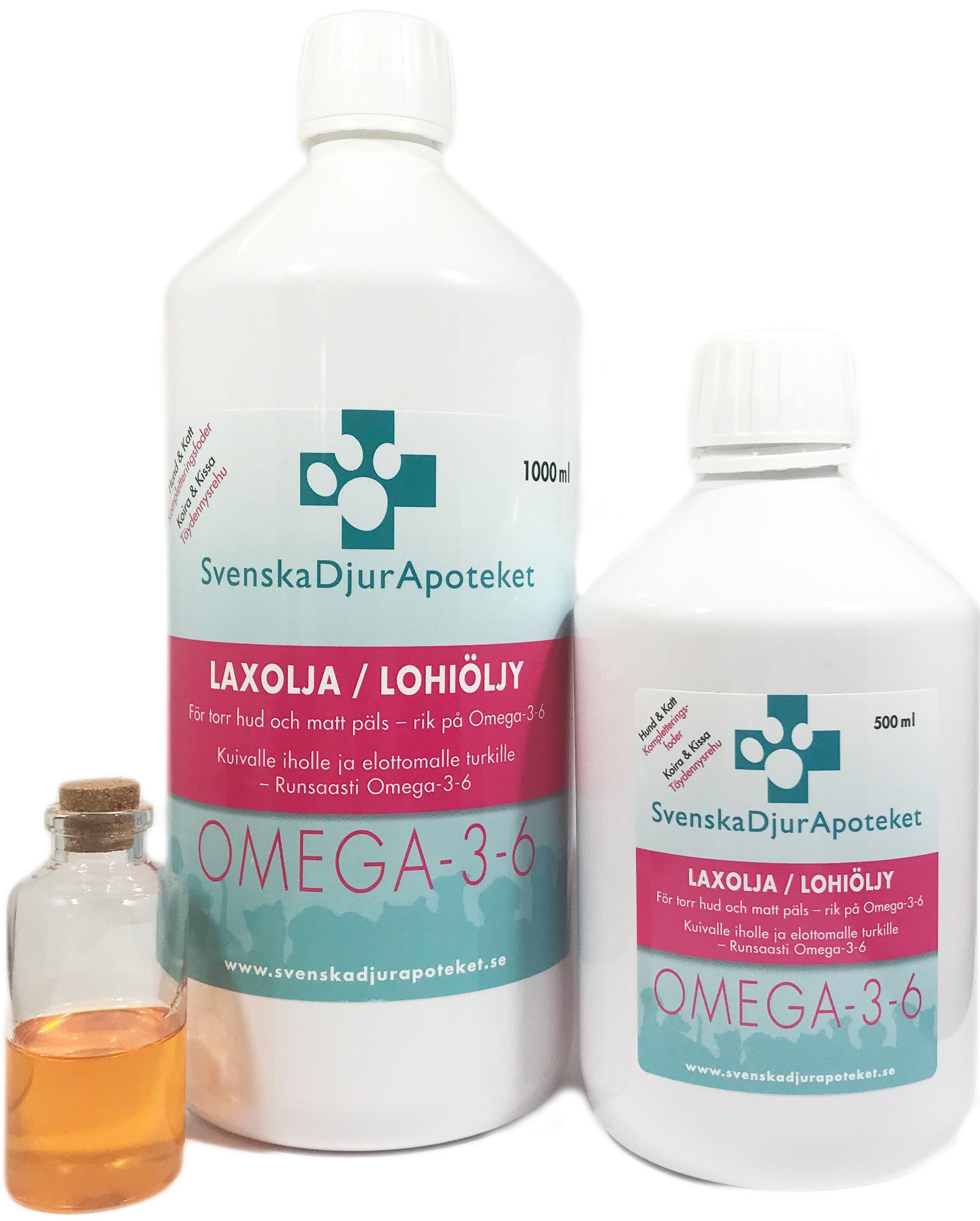 Svenska DjurApoteket Laxolja 500 ml