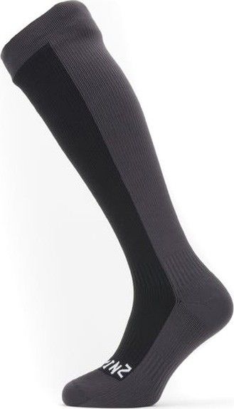Sealskinz Waterproof Cold Weather Knee Sock Black/Grey