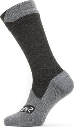 Sealskinz Waterproof All Weather Mid Sock Marl