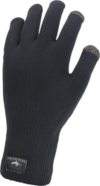 Sealskinz Waterproof All Weather Ultra Grip Knit Glove Black