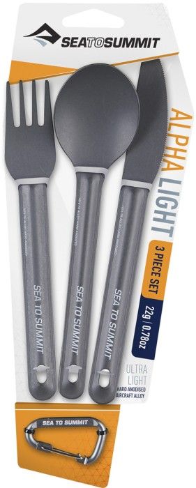 Sea to Summit Cutlery AlphaSet Spoon/Knife/Fork