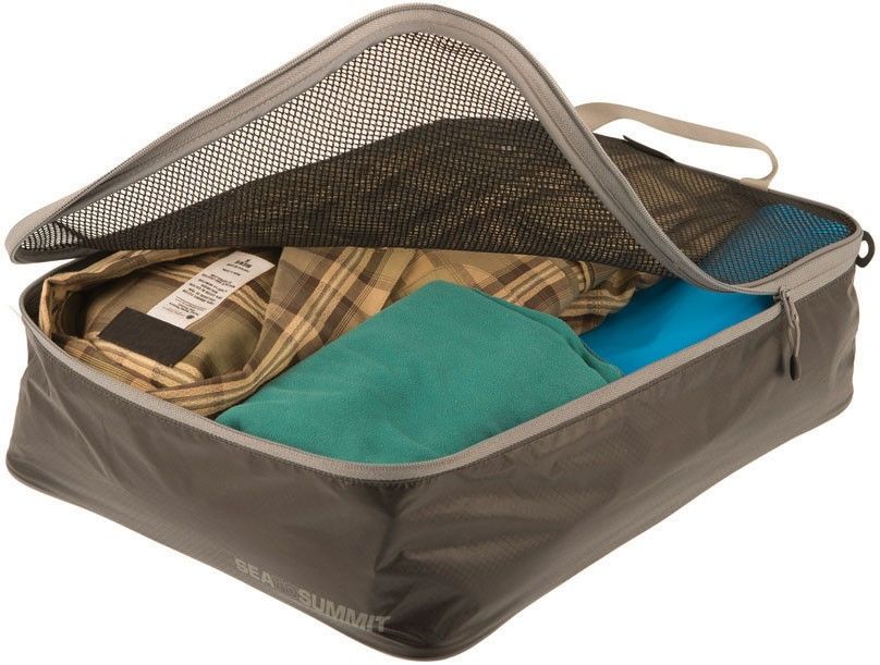 Sea to Summit Travelling Light Garment Mesh Bag Medium 8L Black/Grey