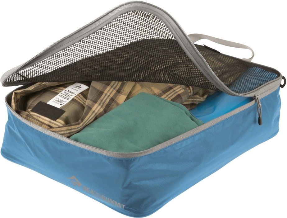 Sea to Summit Travelling Light Garment Mesh Bag Medium 8L Black/Grey